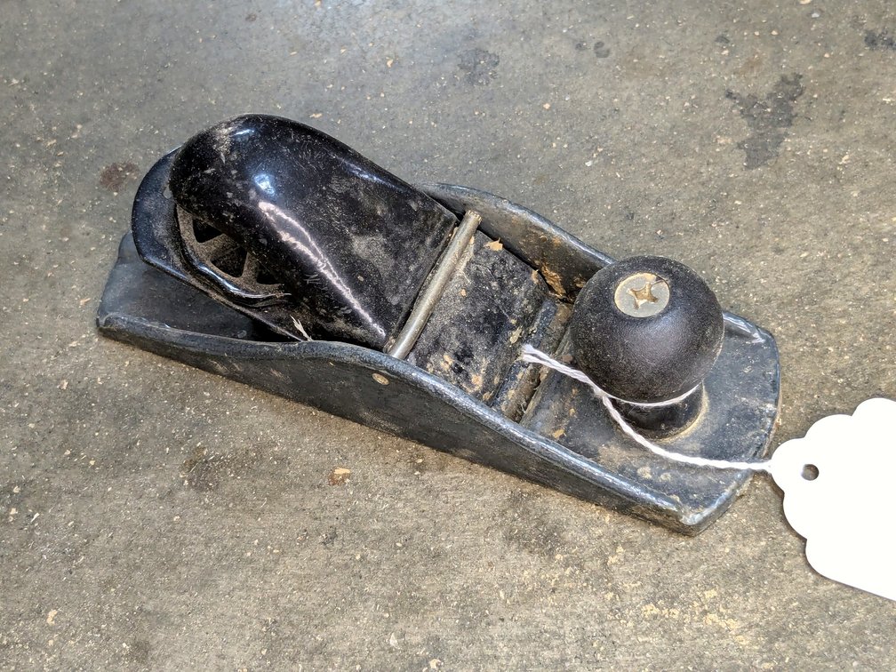 7" low angle hand plane.