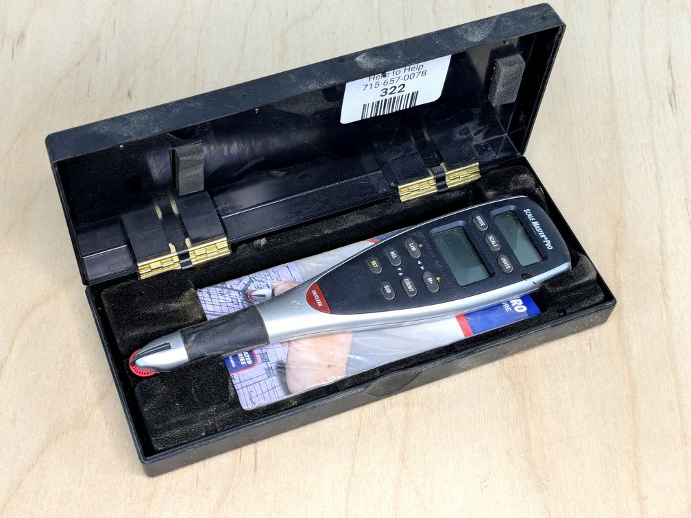 ScaleMaster Pro is new with battery pull tab and instructions.