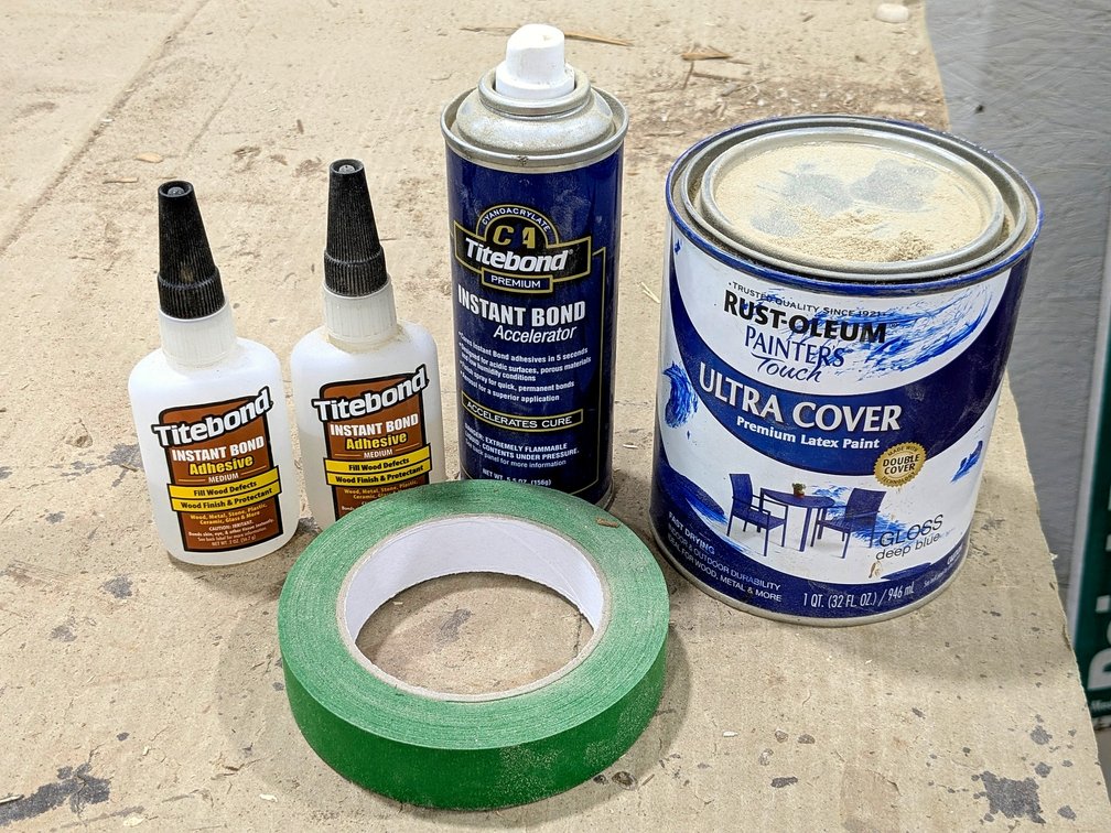 No shipping.  Tite Bond instant adhesive and more.
