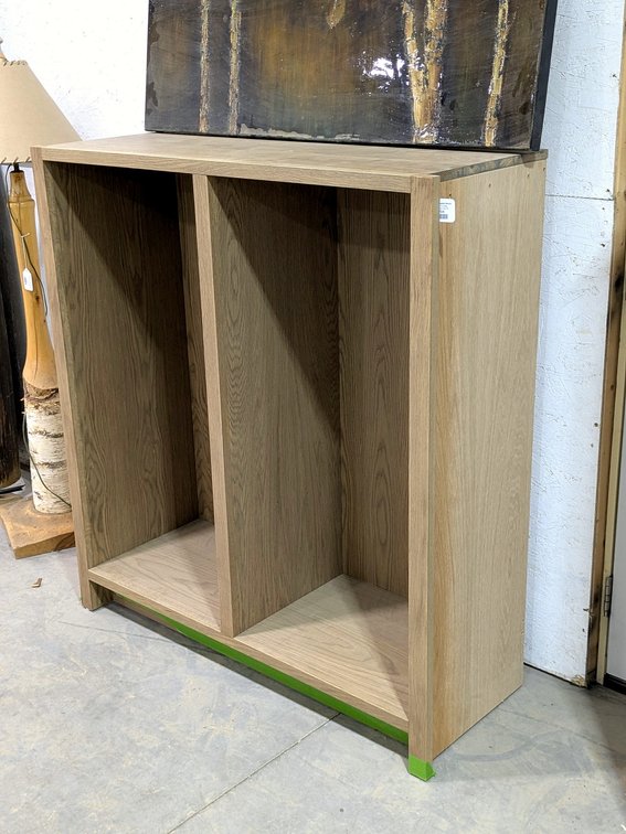 Entry or similar cabinet measures 49" wide x 52" high x 18" deep.