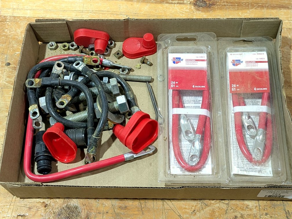 Battery cables, covers and more.