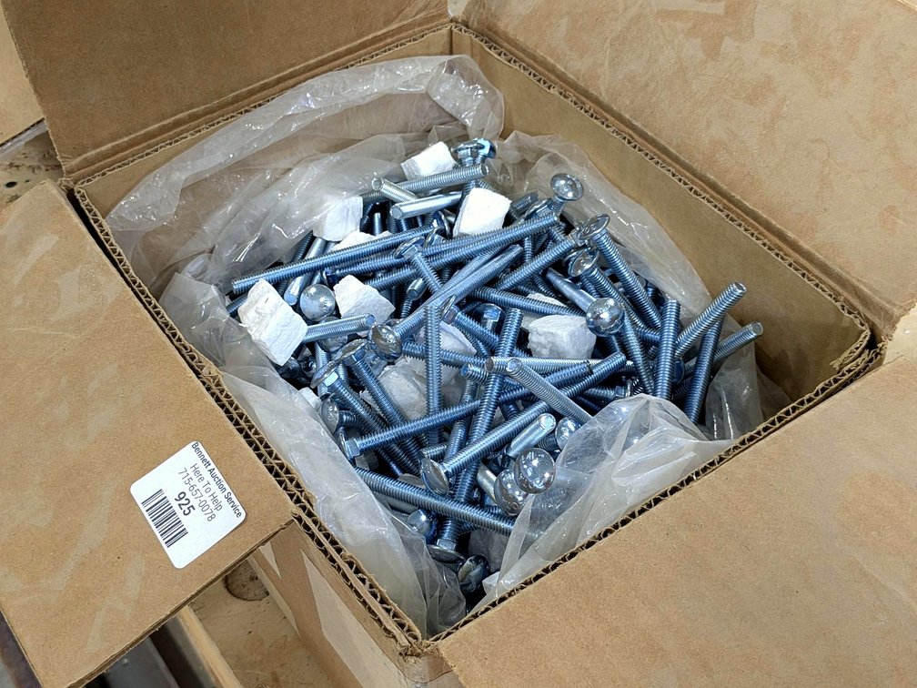 Tons of carriage bolts up to 4-1/4".
