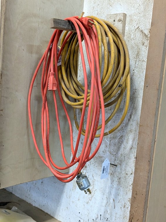 12 gauge and other nice extension cords.