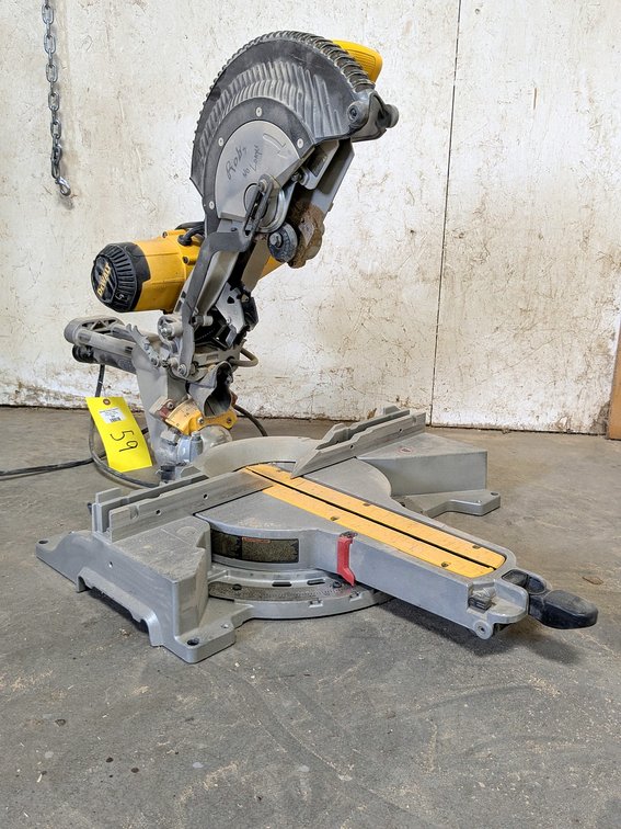 DeWalt DWS780 sliding compound miter saw.