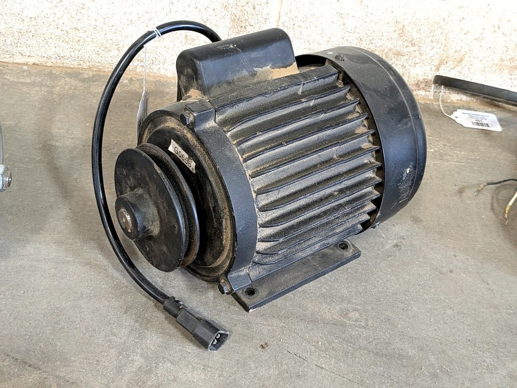3 hp 240 volt electric motor with a 3/4" shaft.