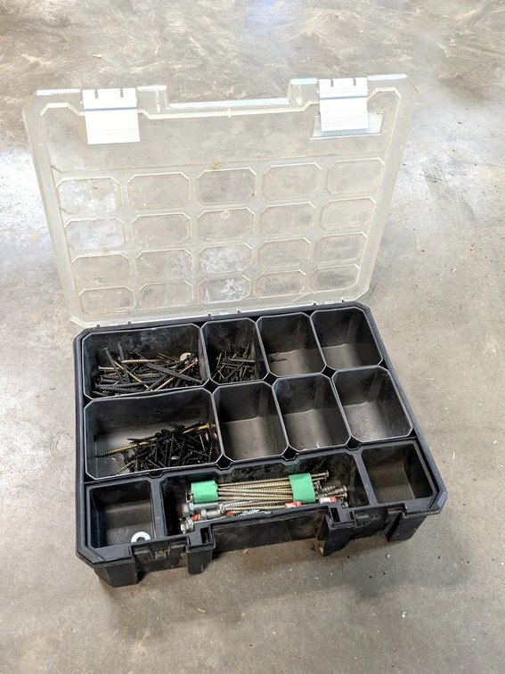 Husky 16" hardware organizer.