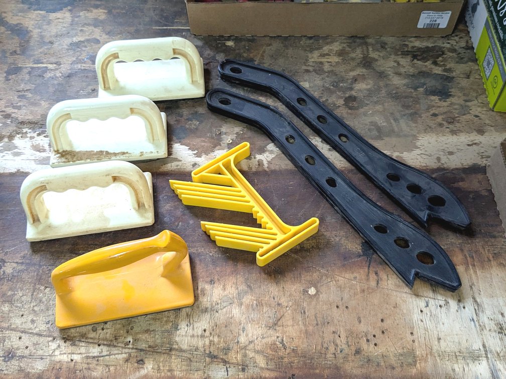 Table saw push pads and more.