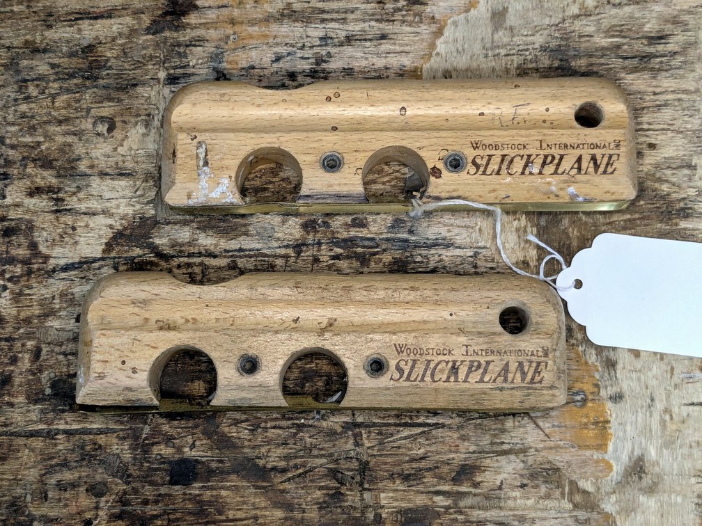 Pair of Slick Plane corner planes are 7" each.