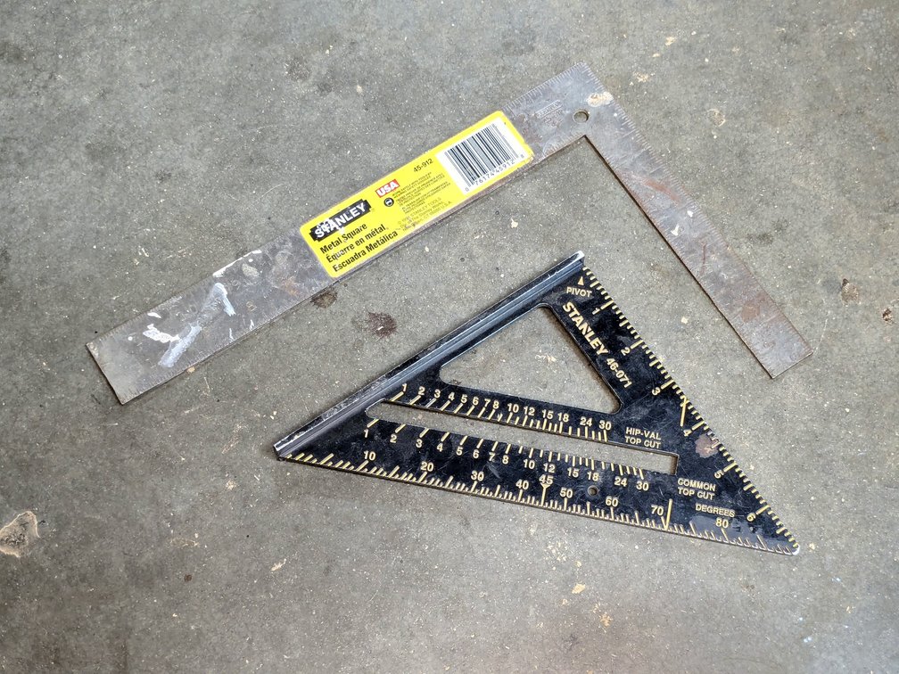 Stanley squares up to 12".