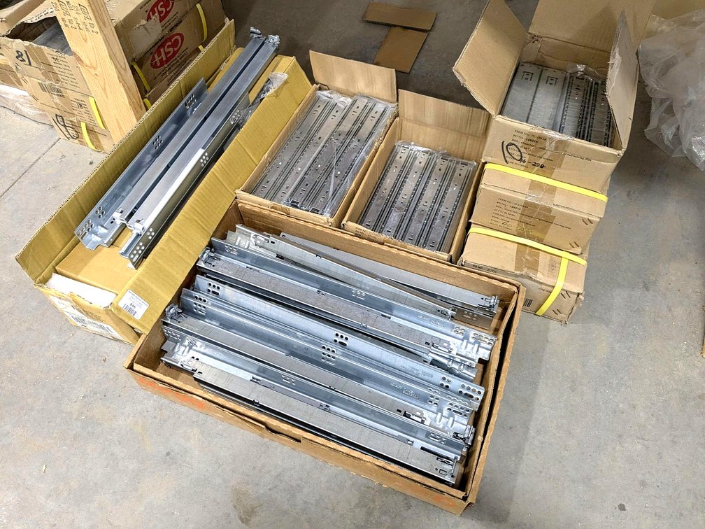 Blum, CSH and possibly other standard and soft close drawer glides up to 24".