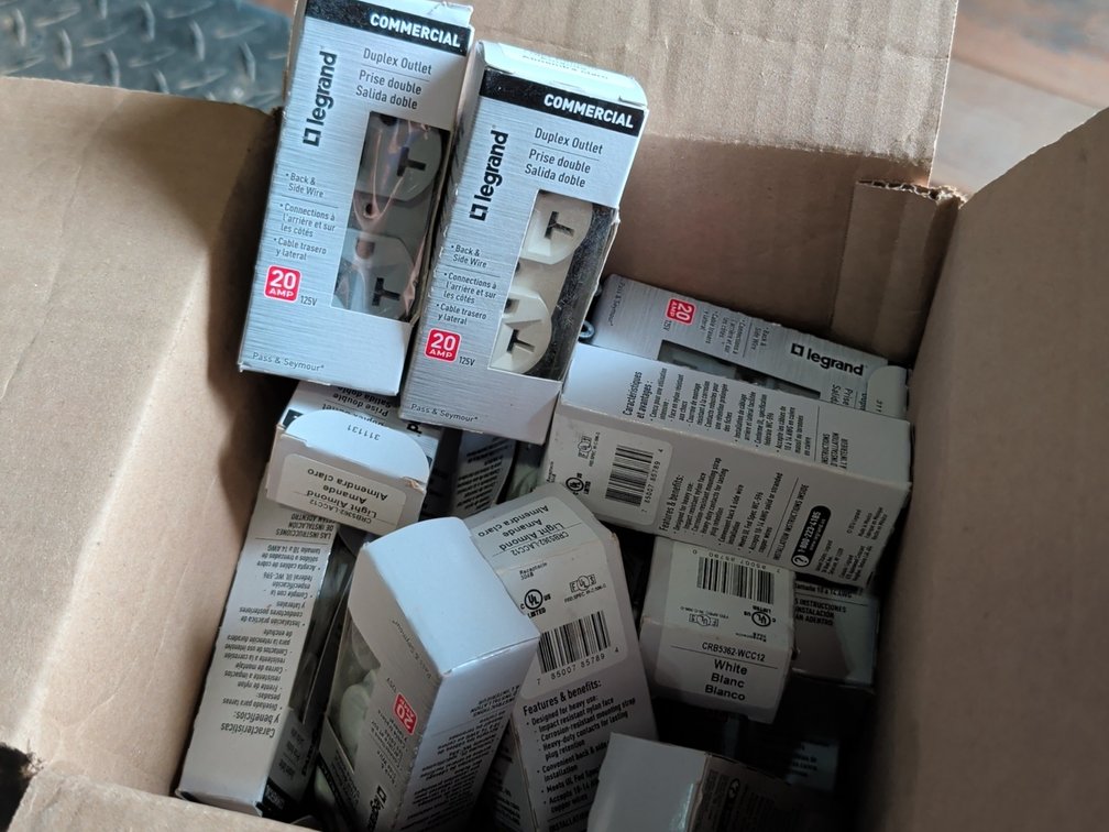 23- outlets all 20 amp