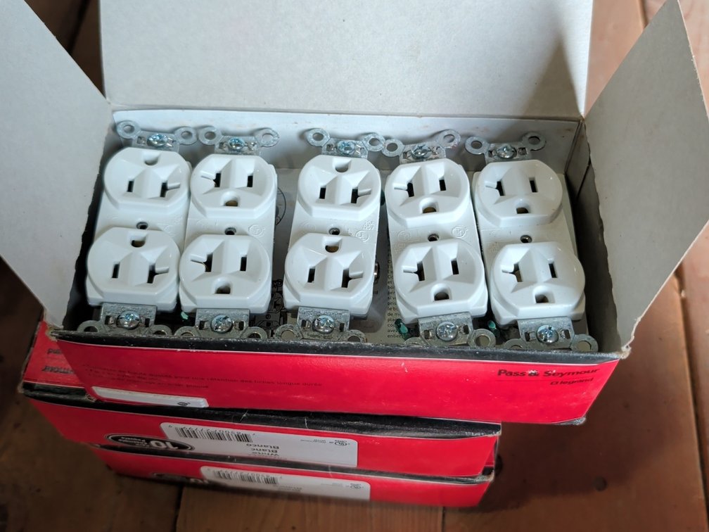 30- White outlets