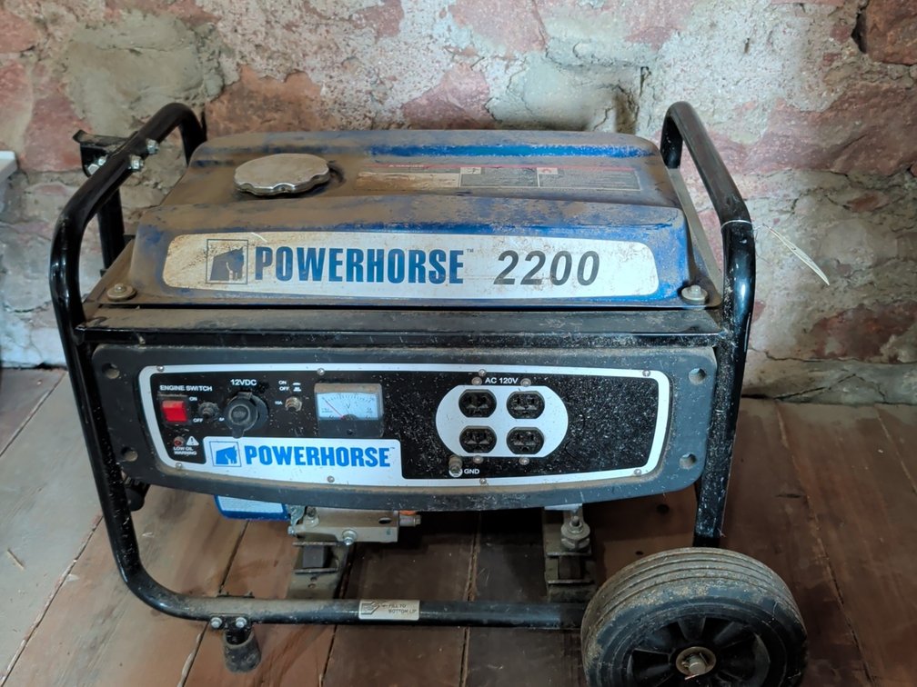 Powerhorse 2200 generator