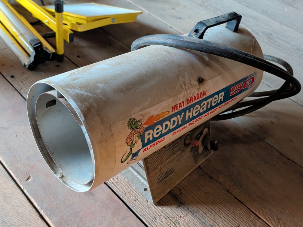 50000 btu ready heater propane