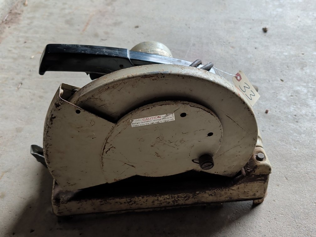 Makita 14" chop saw