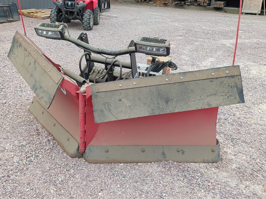 Like new- Boss Power-V XT Snow plow with mounts and wiring