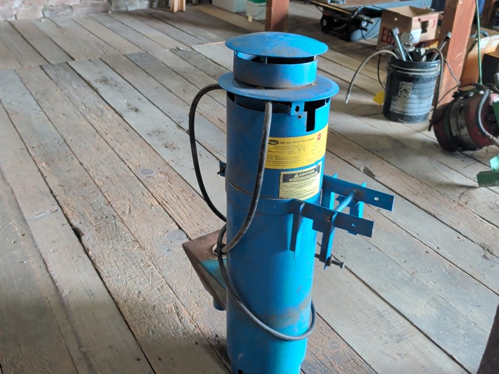 Propane tank heater