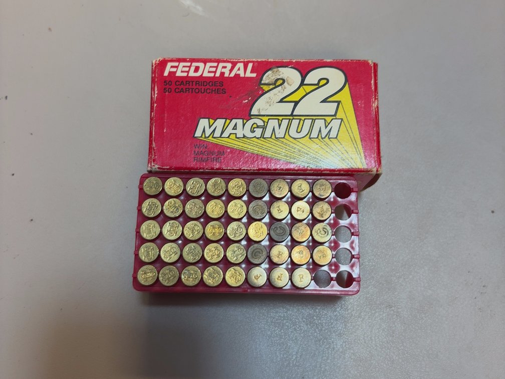 Federal Game-Shok .22 WMR 50-grain Jacketed Hollow Point