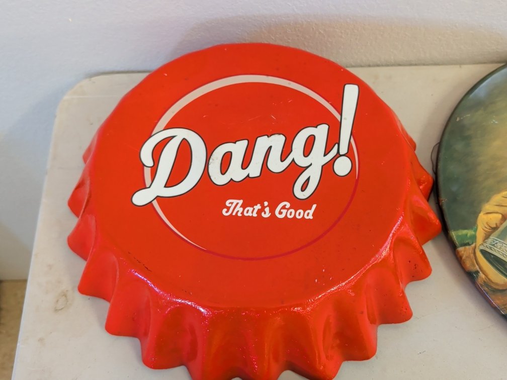 Dang! That's good steel Bottle cap