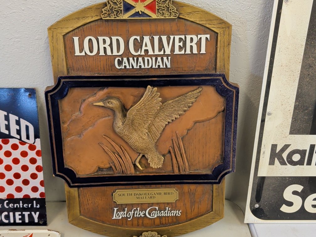 Lord Calvert sign