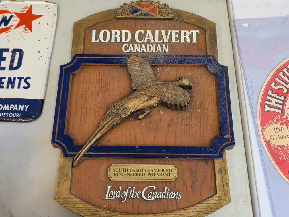 Lord Calvert Sign