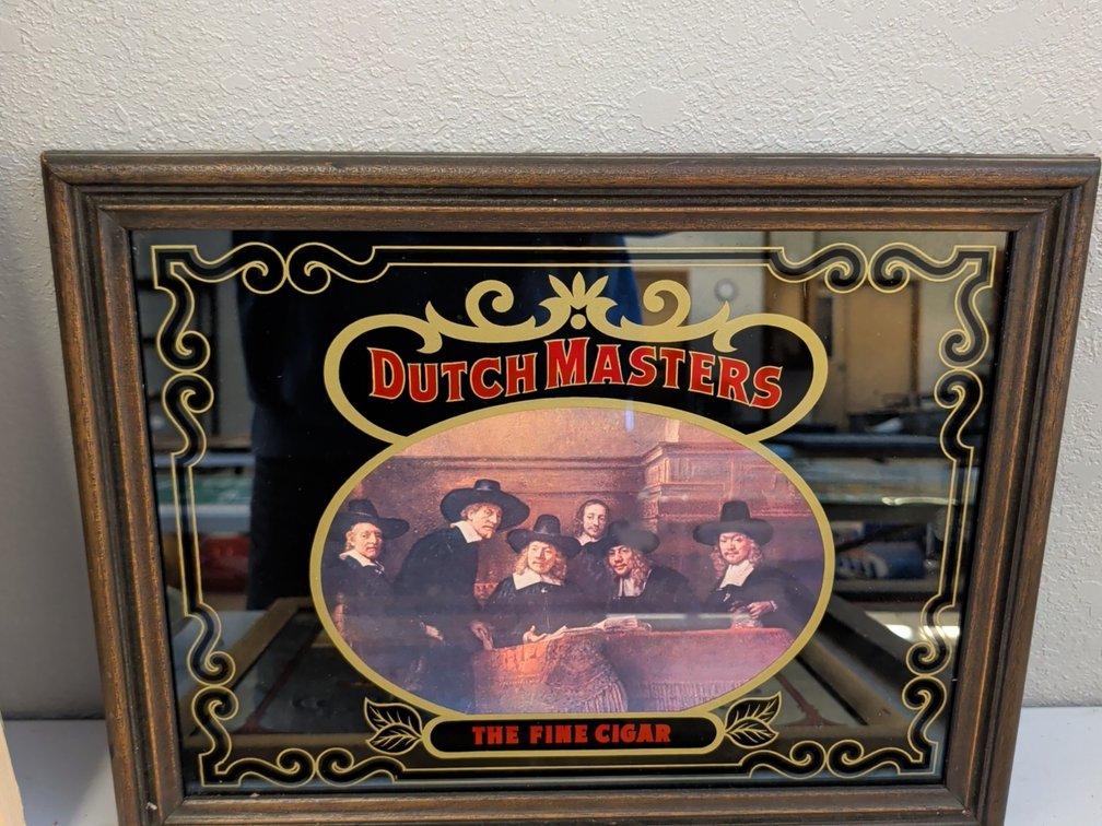 Dutch master cigar mirror