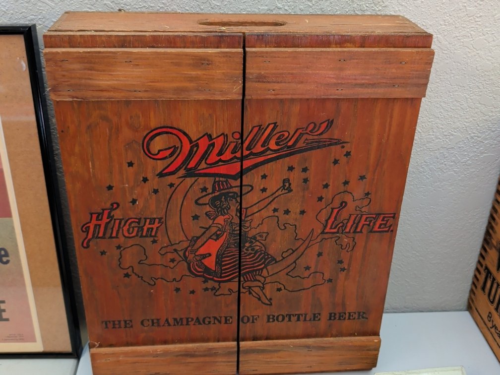 Miller High life wall box