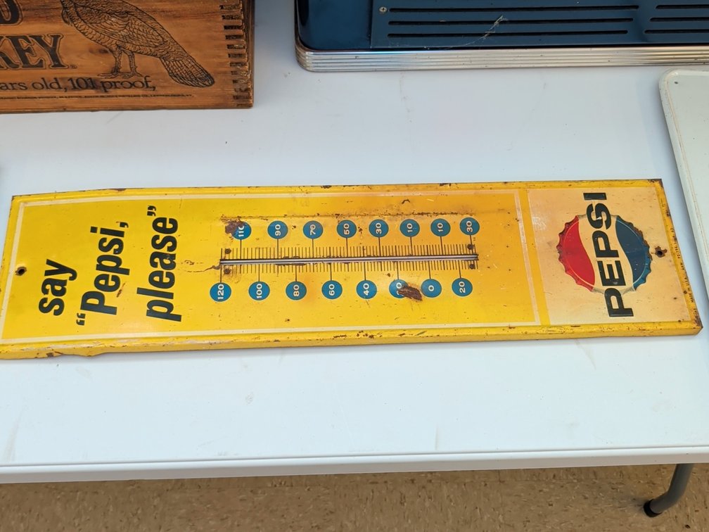 Vintage Pepsi Thermometer