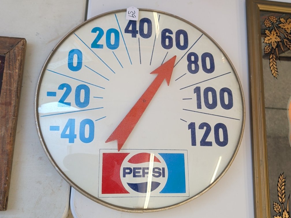 Pepsi thermometer
