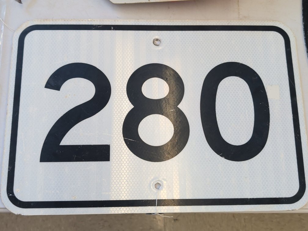 280 sign