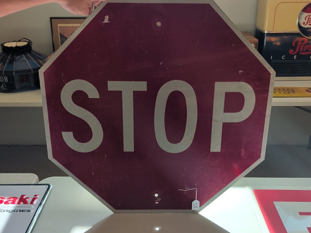 Stop sign