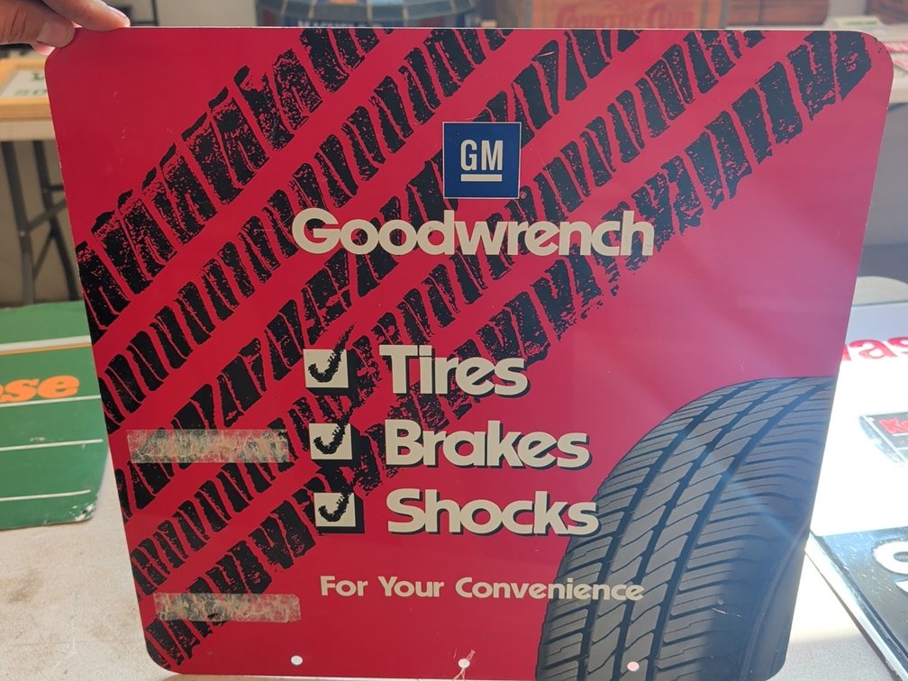 Goodwrench sign