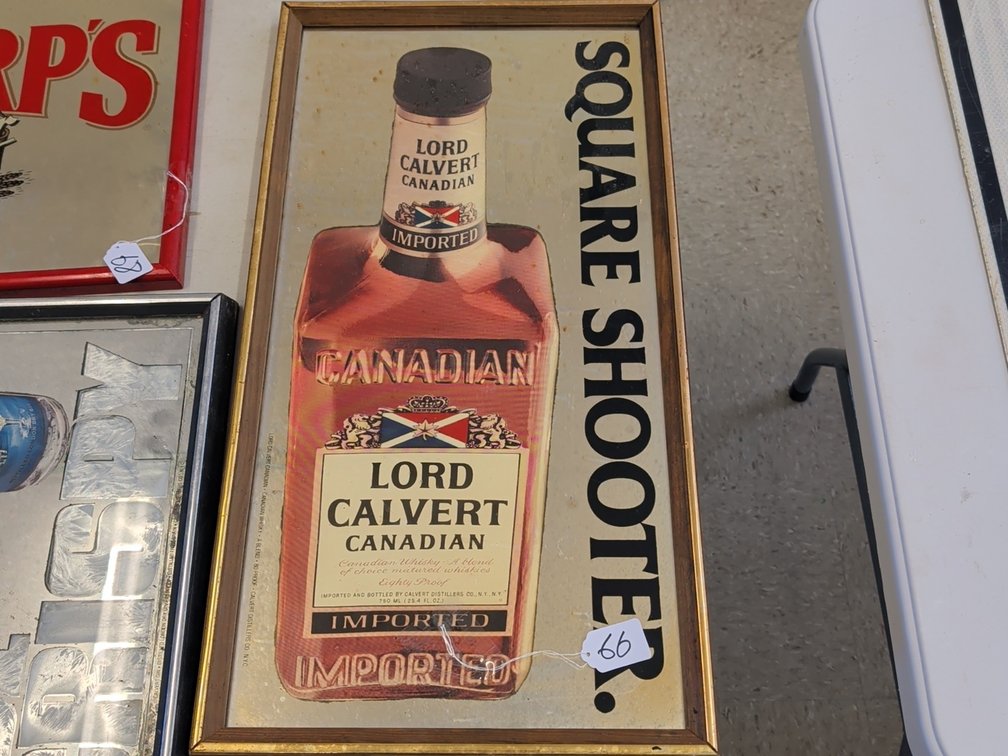 Lord Calvert sign