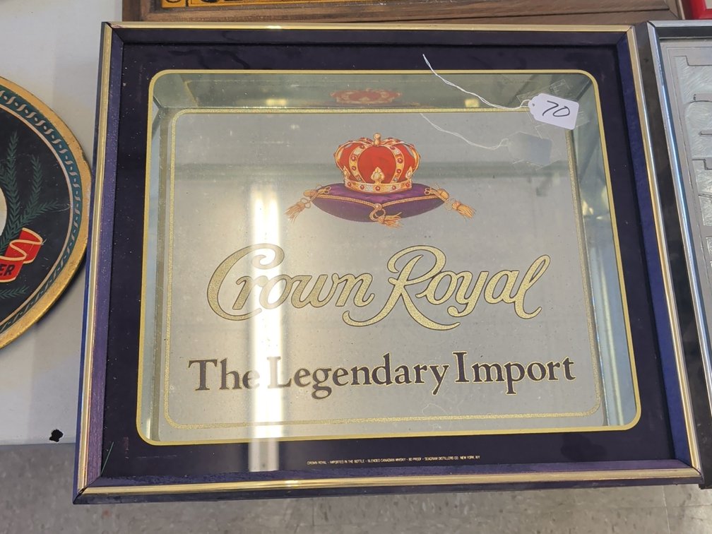 Crown Royal mirrored case