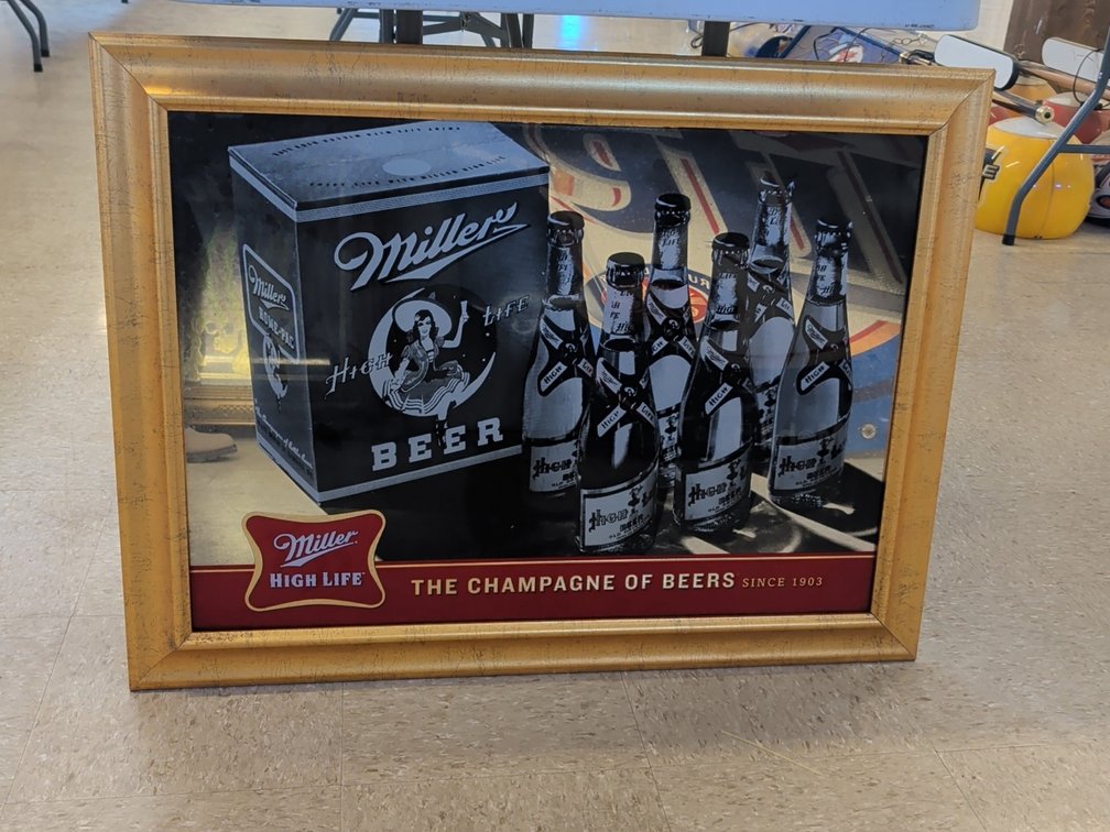 Miller High Life mirror