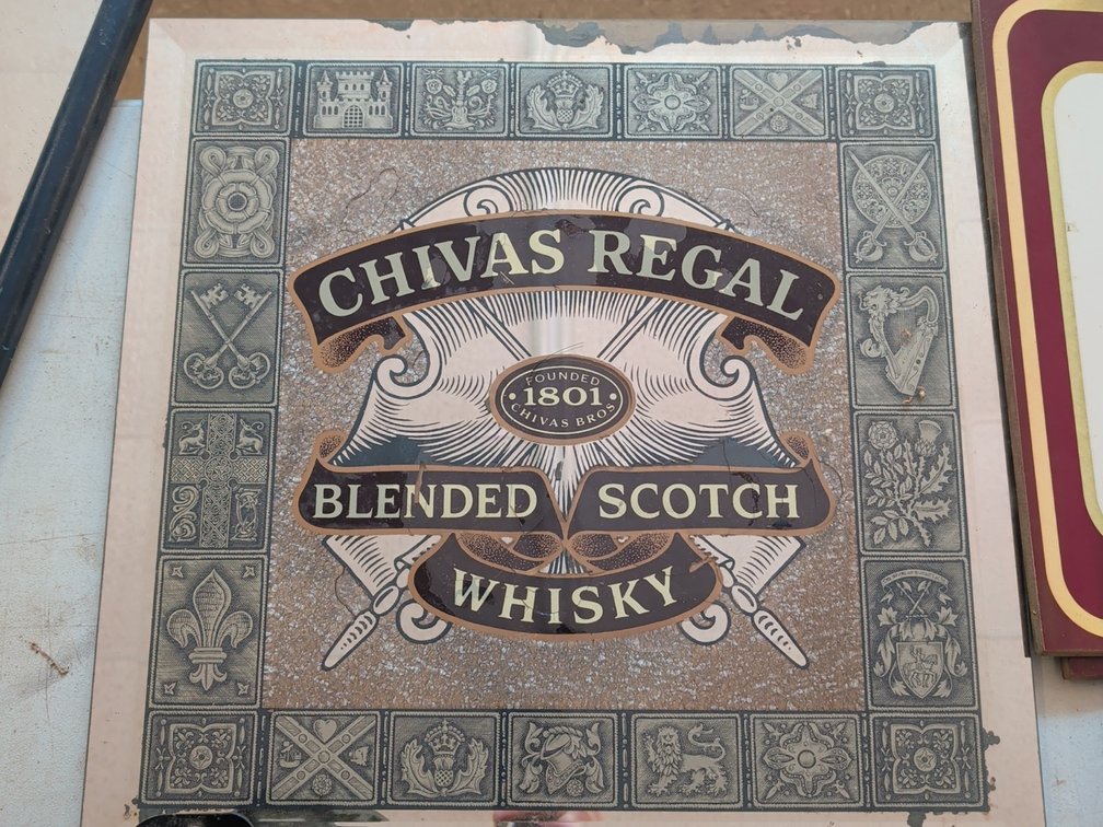 Chivas Regal mirror