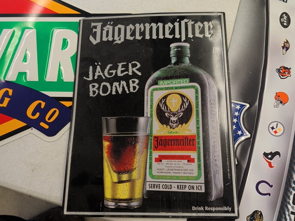 Jagermeister sign