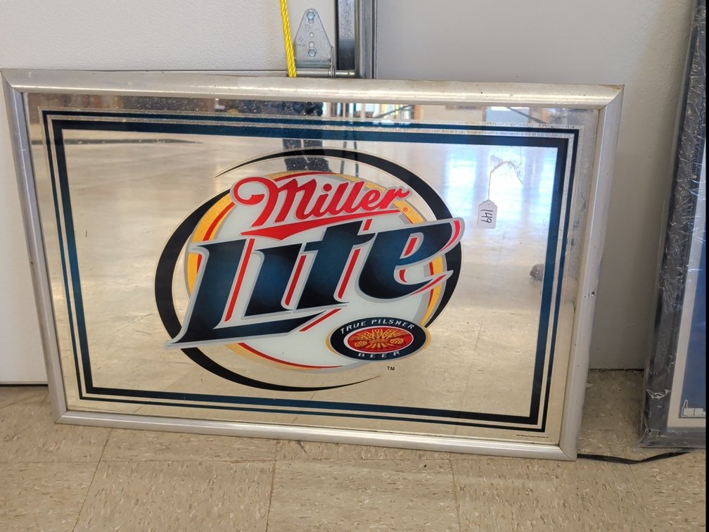 Miller Lite mirror