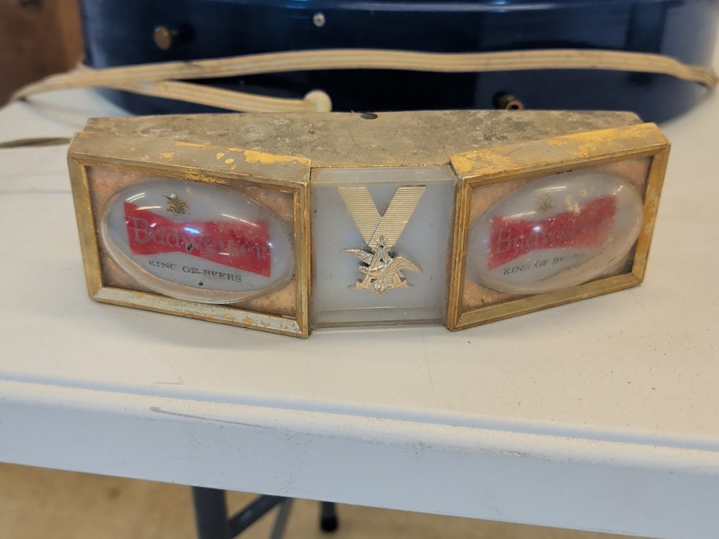 Budweiser cash register topper