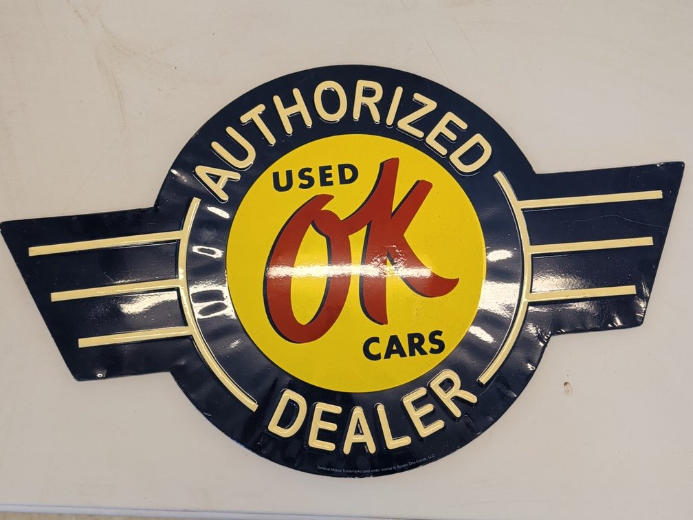 Used OK Cars sign