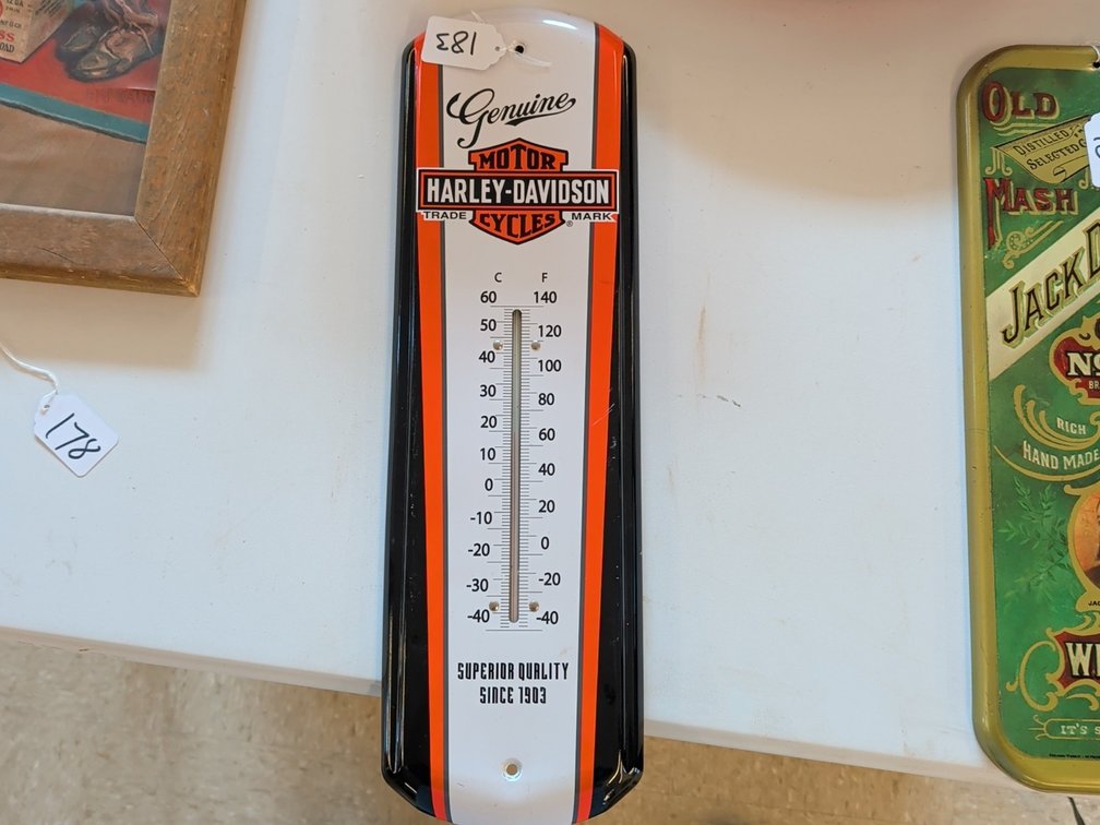 Harley Davidson thermometer