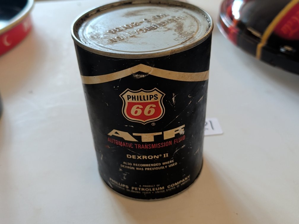 Phillips 66 ATF can