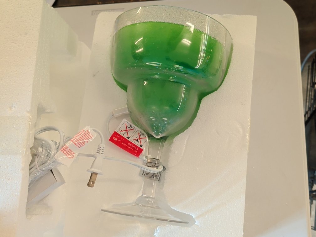 Green Margarita Lamp