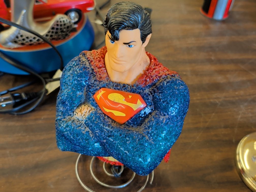 Vintage Super man Lamp
