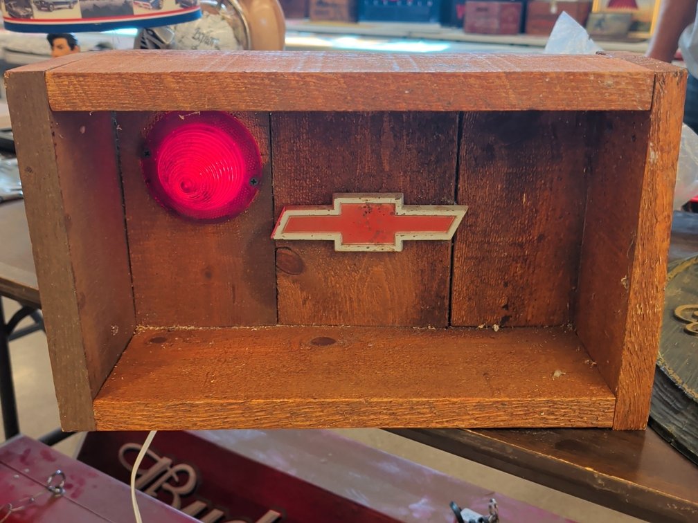 Chevy Shadow box light