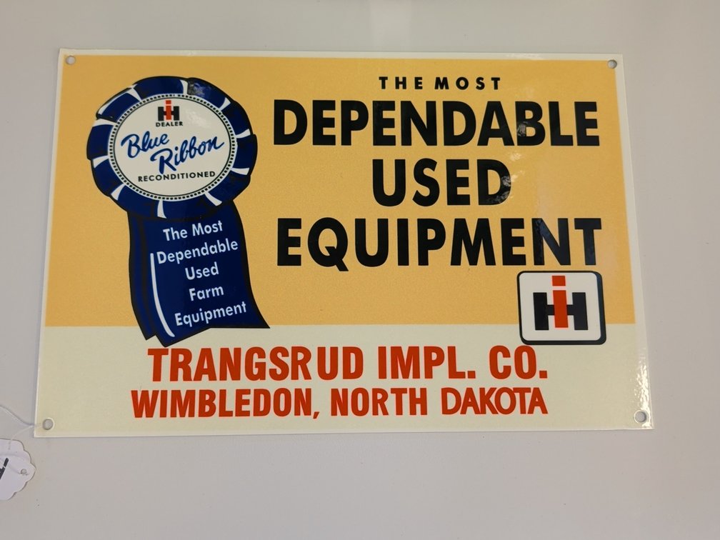 Transgrud Impl Co - North Dakota IH sign