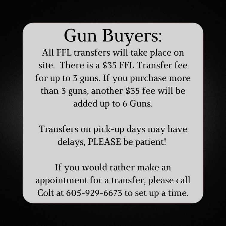 GUN BUYERS MUST READ!