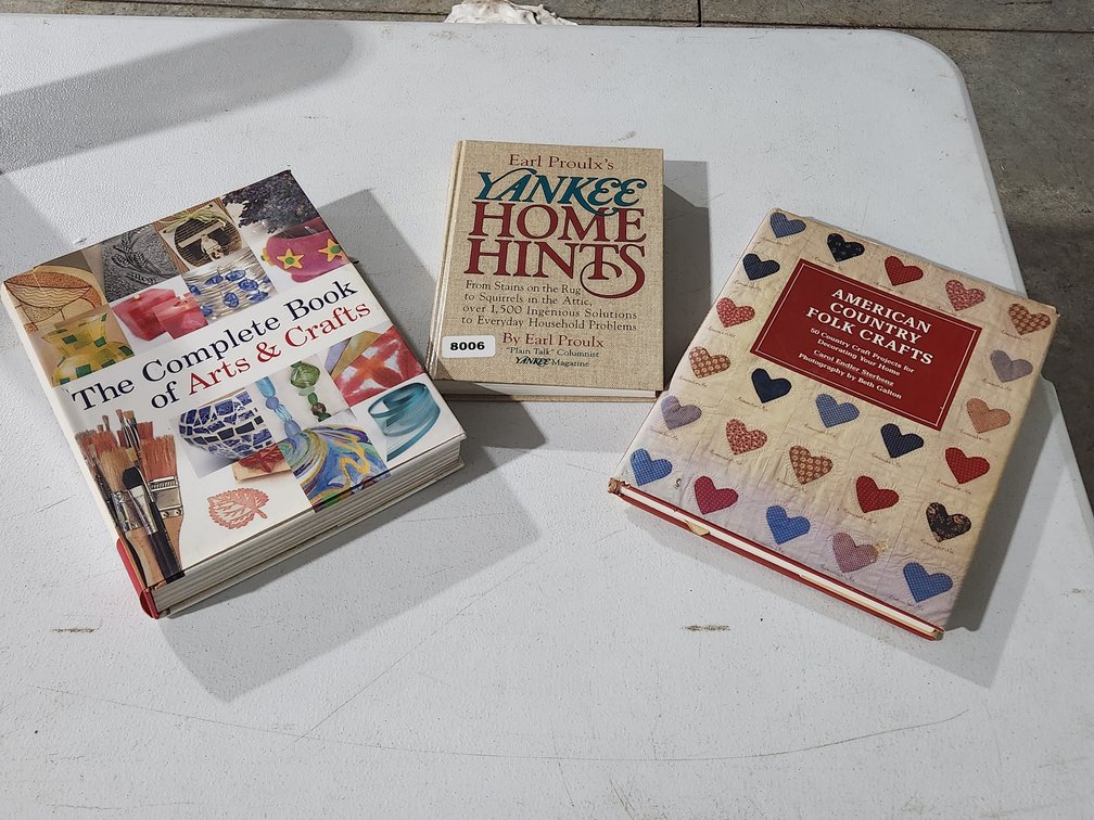 (3) Crafts And Home Hints Books