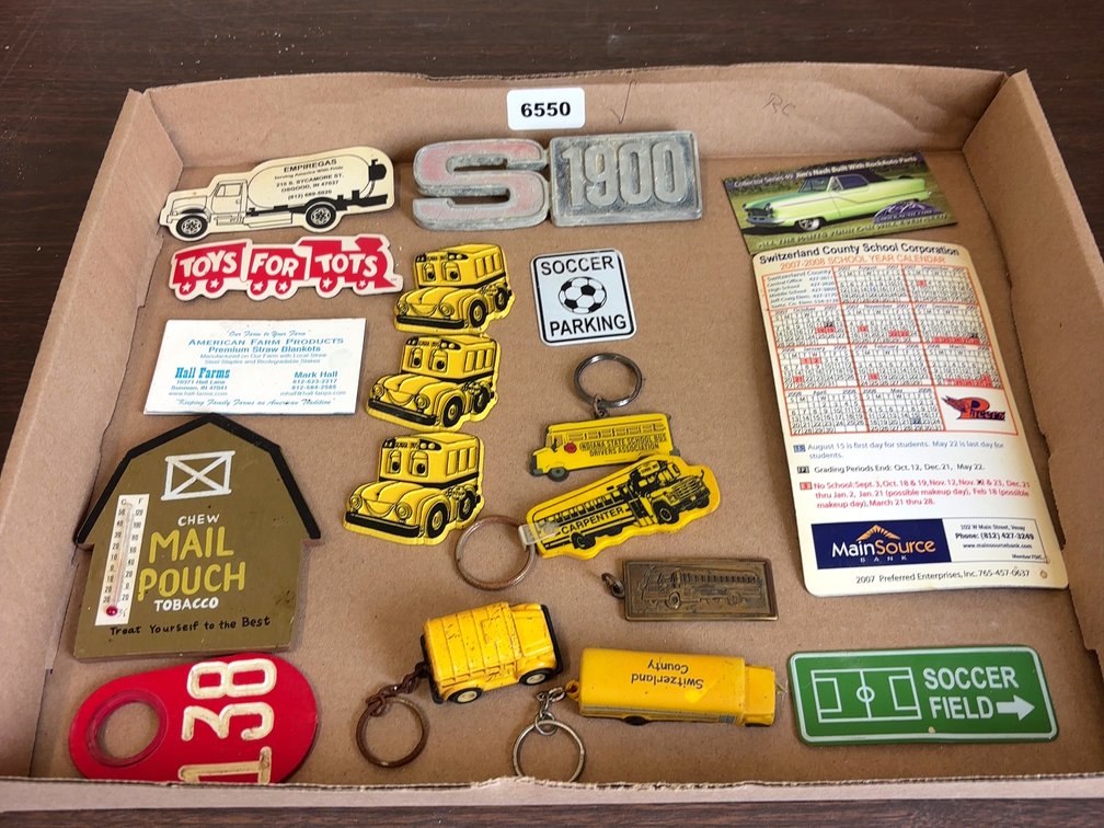 Flat full Of Misc. Magnet's and Key Chain's