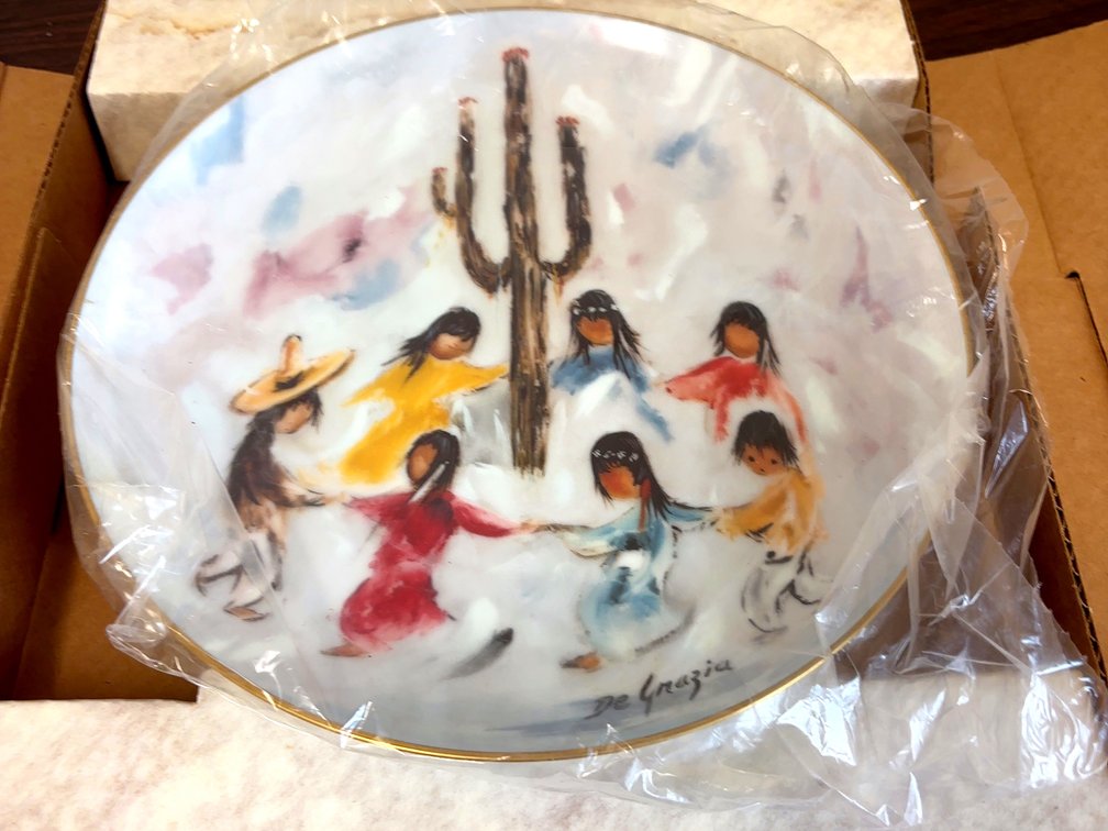 1985 Saguaro Dance Collectors Plate